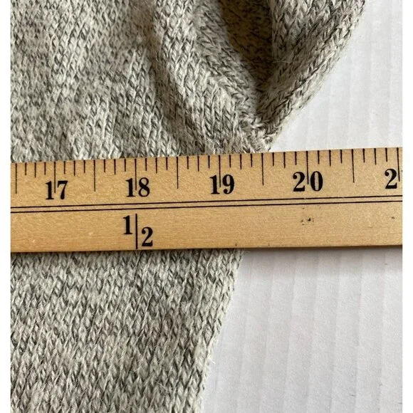 Petrol Womens Grey and Red Marled Open Cardigan with Fringe Size S/M Boho - Picture 7 of 9